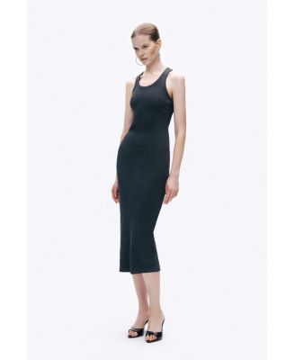 Women's Fitted Midi Dress