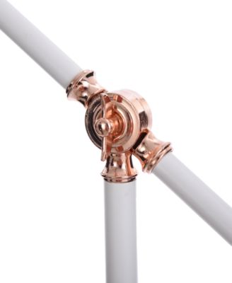 58" Industrial Task Metal Floor Lamp