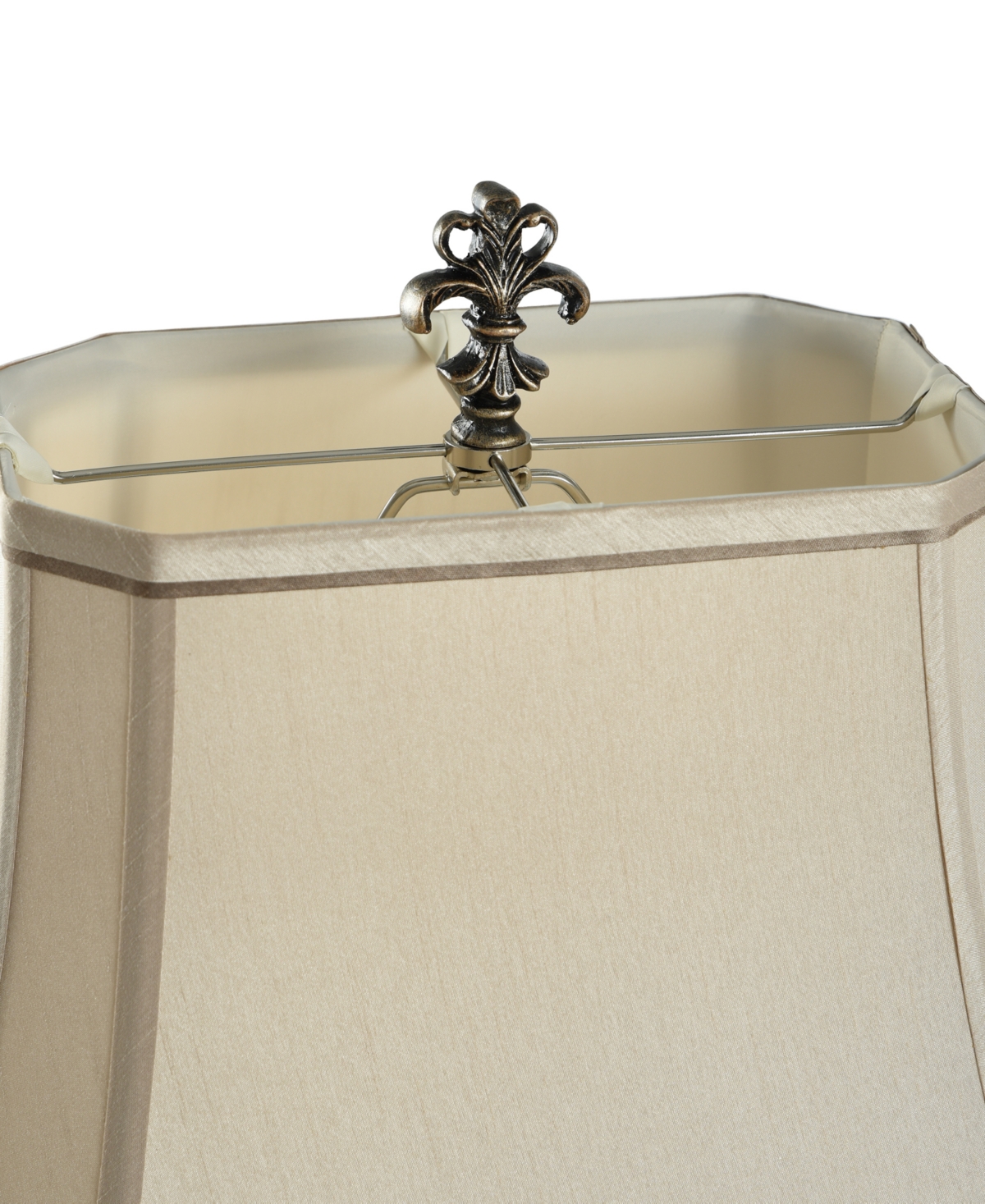 STYLECRAFT HOME COLLECTION 33.5" DUNDEE FAUX CROCODILE POLY TABLE LAMP 