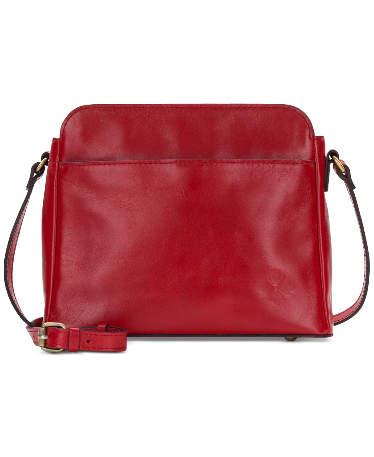 Ithaca Small Leather Crossbody Bag - Cognac