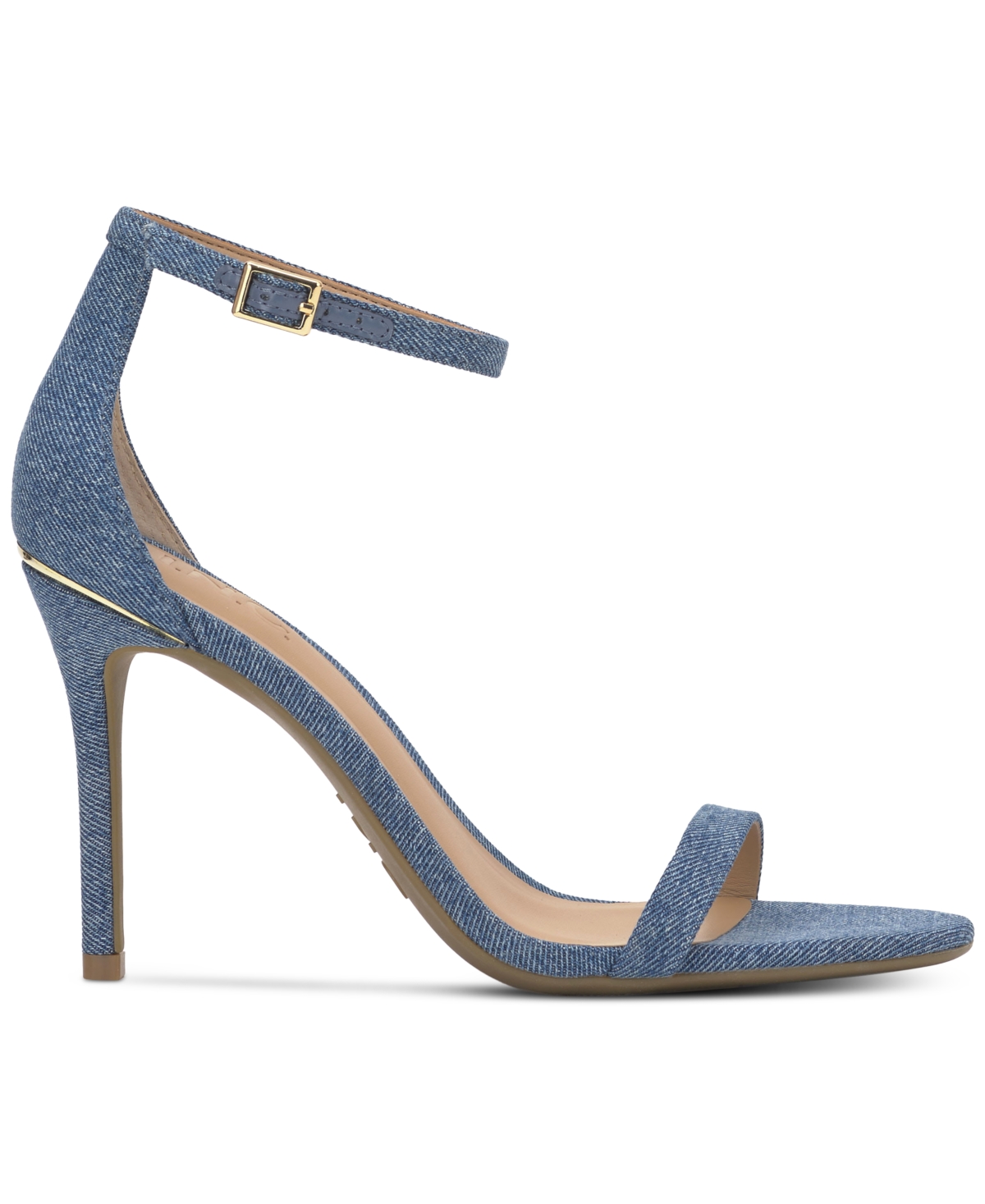 Shop Inc International Concepts Women's Hameeza Dress Sandals, Exclusively At Macy's In Denim