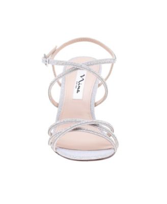 Women's Anna Crystal Embellished Strappy Dress Sandals