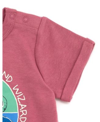 Baby Boys Romper and Bucket Sun Hat Outfit Set