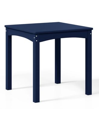 Kids 5-Piece Modern HDPE Dining Table and Chairs Set