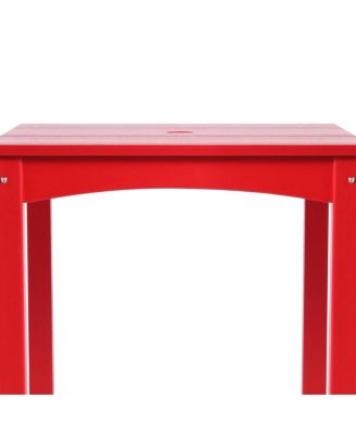 Kids 5-Piece Modern HDPE Dining Table and Chairs Set