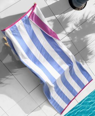 Reversible Cabana Cotton Beach Towel,  36" x 72"