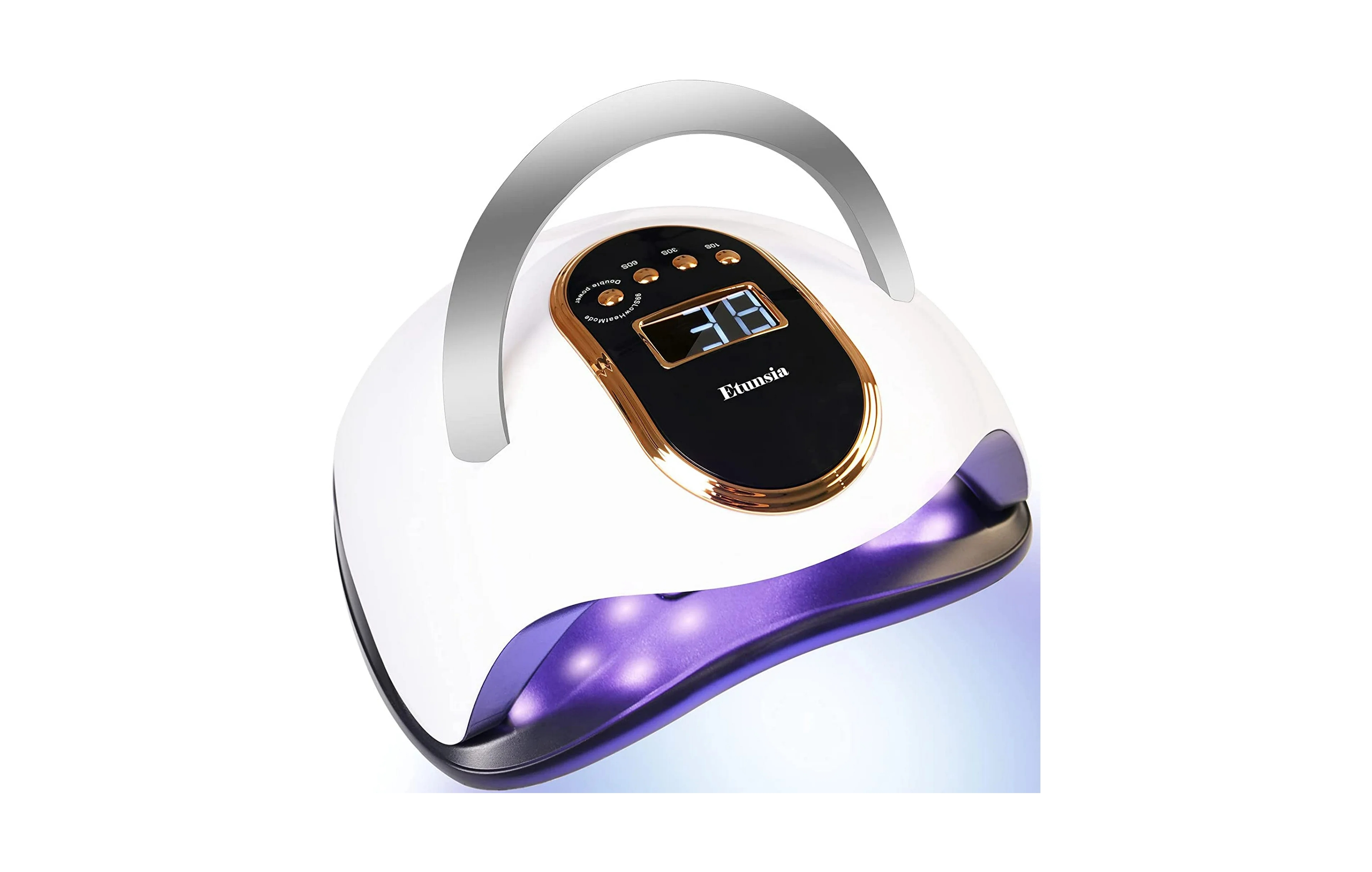 Nail Lamp 168W Lcd Display For Drying Nails