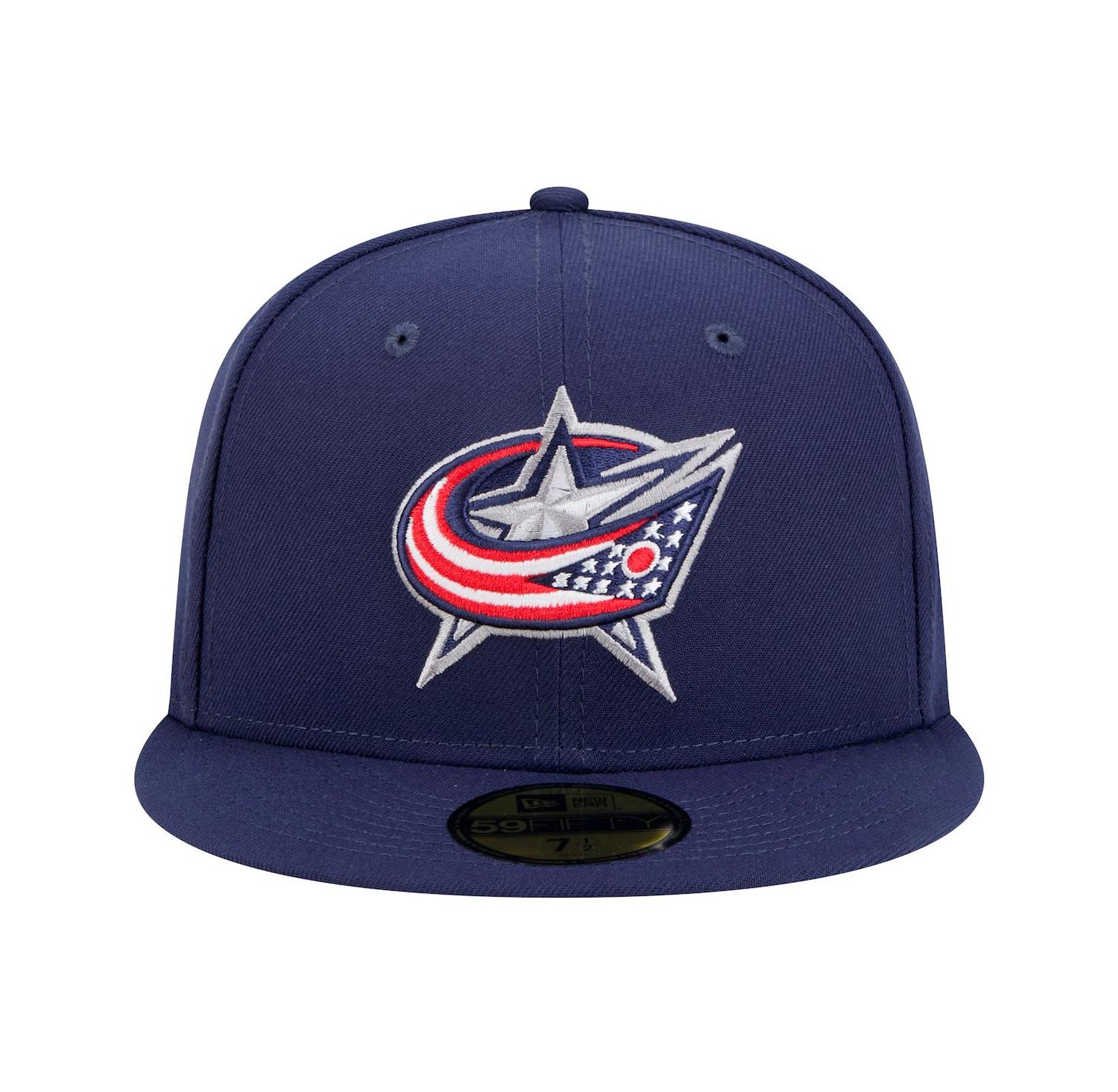 Men's Navy Columbus Blue Jackets Core 59FIFTY Fitted Hat