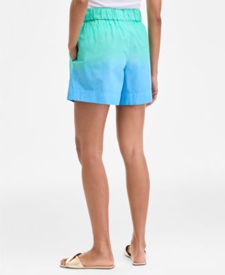 Women's Ombr&eacute; Drawstring Shorts, Exclusively at Macy's