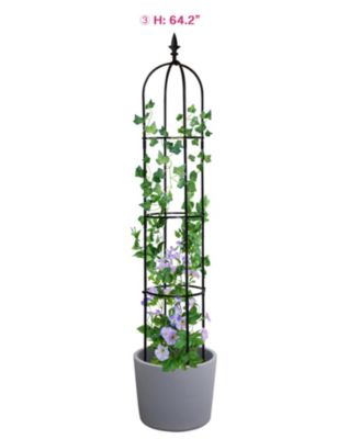 Garden Obelisk Trellis for Climbing Plants and Elegant Outdoor Decor