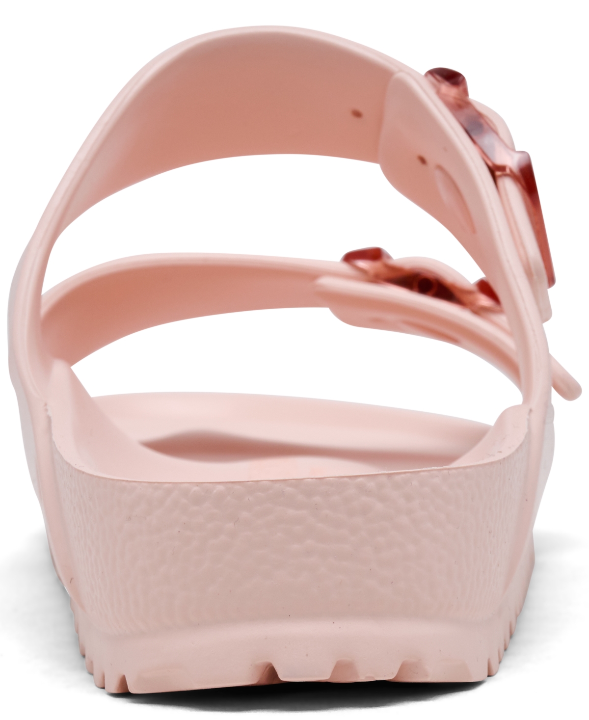 Birkenstock Double-buckle Slides In Light Rose
