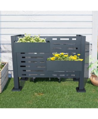 Streamdale 3ftx2ft AC Unit Privacy Fence Cover, Conceals 3 Units