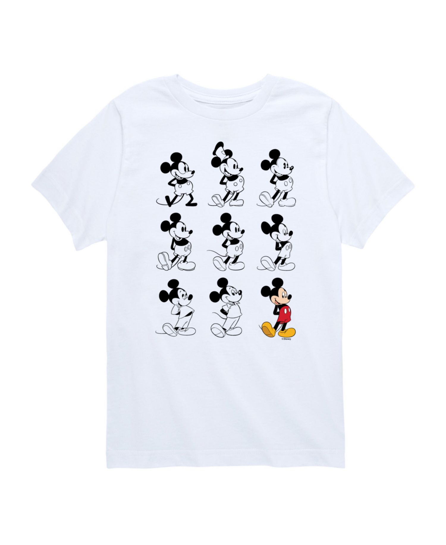 Big Boys Disney Mickey Mouse Graphic T-Shirt