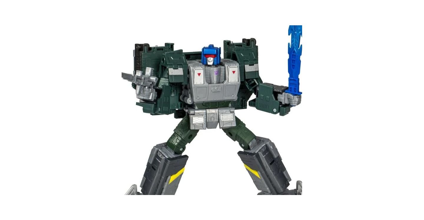 Детская фигурка Transformers Overcharge Leader Class 7.5" Triple Conversion Action Figure, Ages 8+ — фото 1