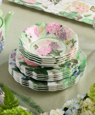 Garden Path Melamine 12-Pc. Dinnerware Set, Service For 4