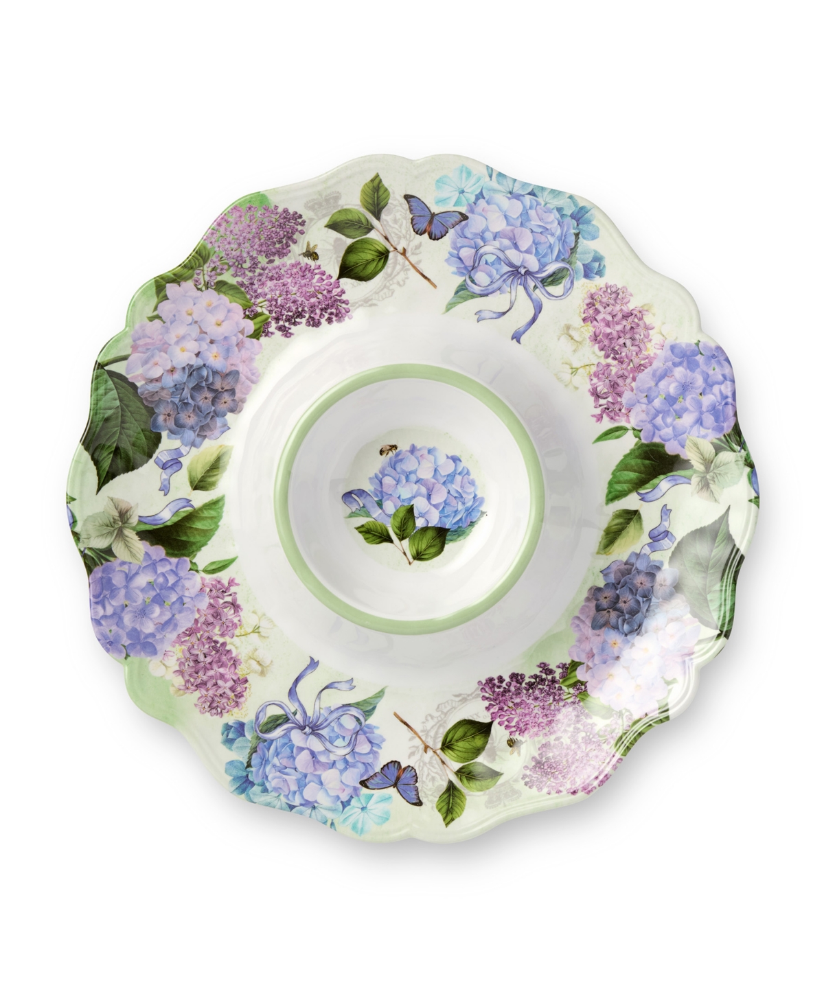 Certified International Garden Path Melamine 2 Pc. Appetizer Set In No Color