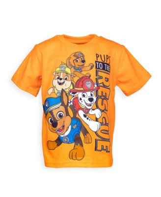 Boys Nickelodeon Chase Marshall Rubble Rocky 4 Pack Graphic T-Shirts to