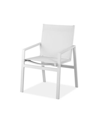 Set of Two Metal Dining Chairs – Modern Seating for Patio & Dining Room