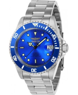 Men's 24761 Pro Diver Automatic 3 Hand Blue Dial Watch