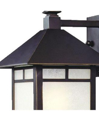 Petite Frosted Glass Lantern Wall Light – Timeless Lighting for Exterior Spaces
