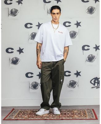 Men's Side Script Oversized T-Shirt