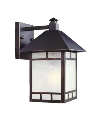 Frosted Glass Lantern Wall Light – Stylish Wall Fixture for Garden & Yard