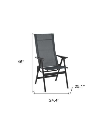Patio Steel Arm Chair – Modern Outdoor Seating for Any Space