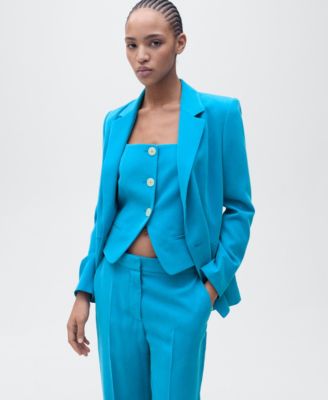 Women's Straight Suit Trouser Pants