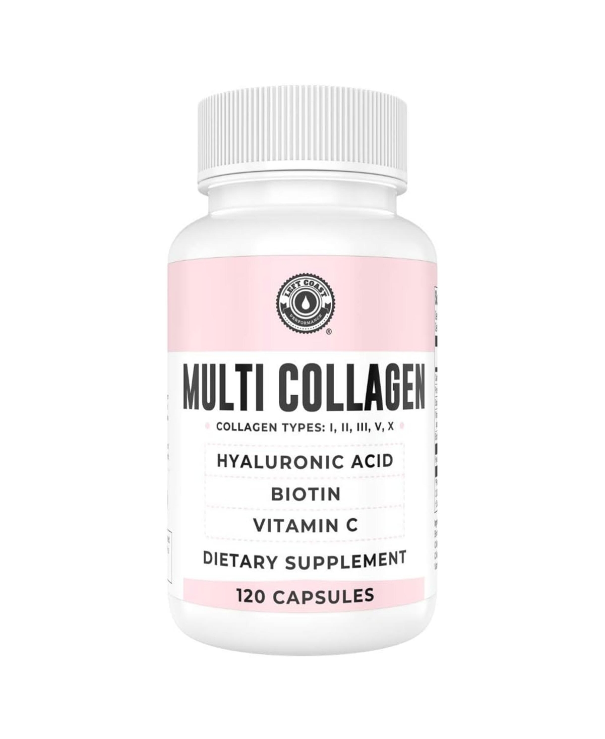 Multi Collagen Capsules, Collagen for Skin, Hair, Nails and Joint Health Supplement, 120ct