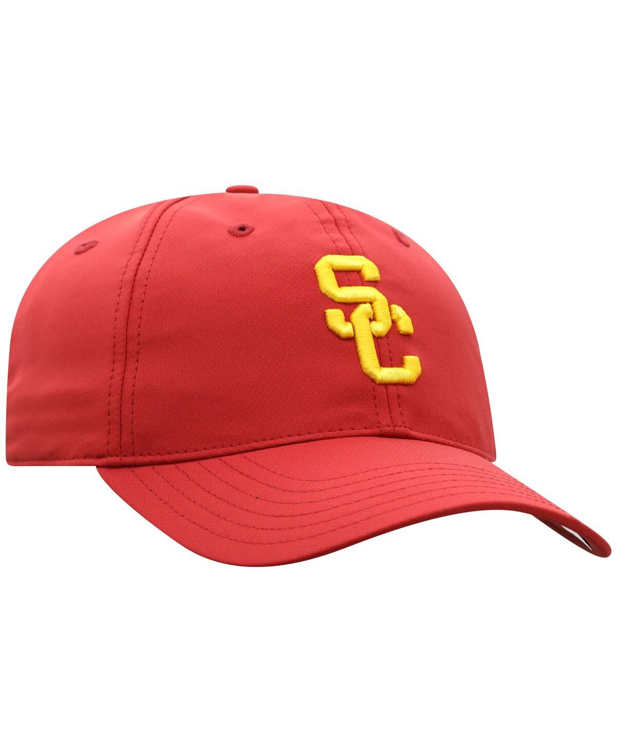 Top Of The World Men's Cardinal Usc Trojans Victory Trainer Adjustable Hat In Cardinal