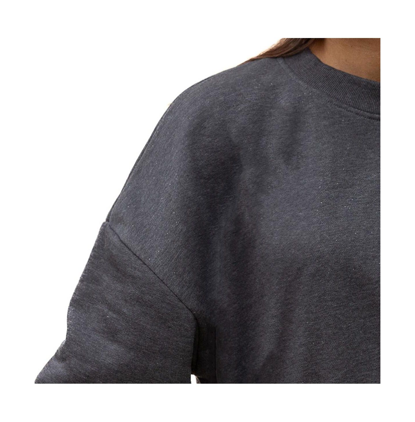Женская толстовка Gameday Couture Charcoal Seattle Sounders FC Seal The Deal Pullover — фото 2