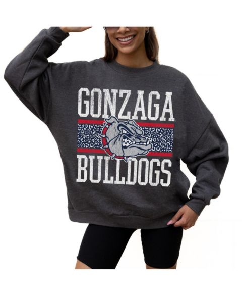 Женская толстовка Gameday Couture Charcoal Gonzaga Bulldogs Premium Fleece Pullover
