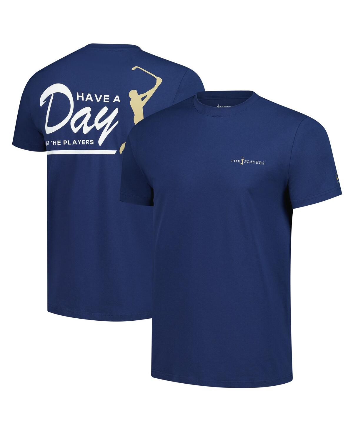 Men's Navy The Players Have A Day T-Shirt - Navy