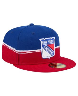 Men's Red/Royal New York Rangers Vintage Color Dip 59FIFTY Fitted Hat