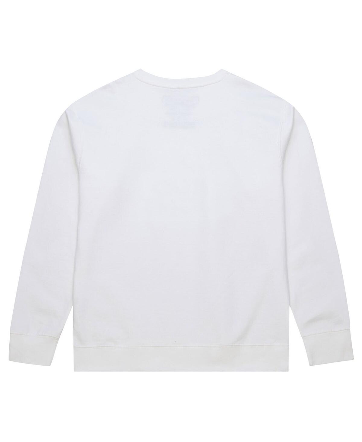 Mitchell & Ness X Bud Light White New York Giants The Crest Pullover Sweatshirt In White