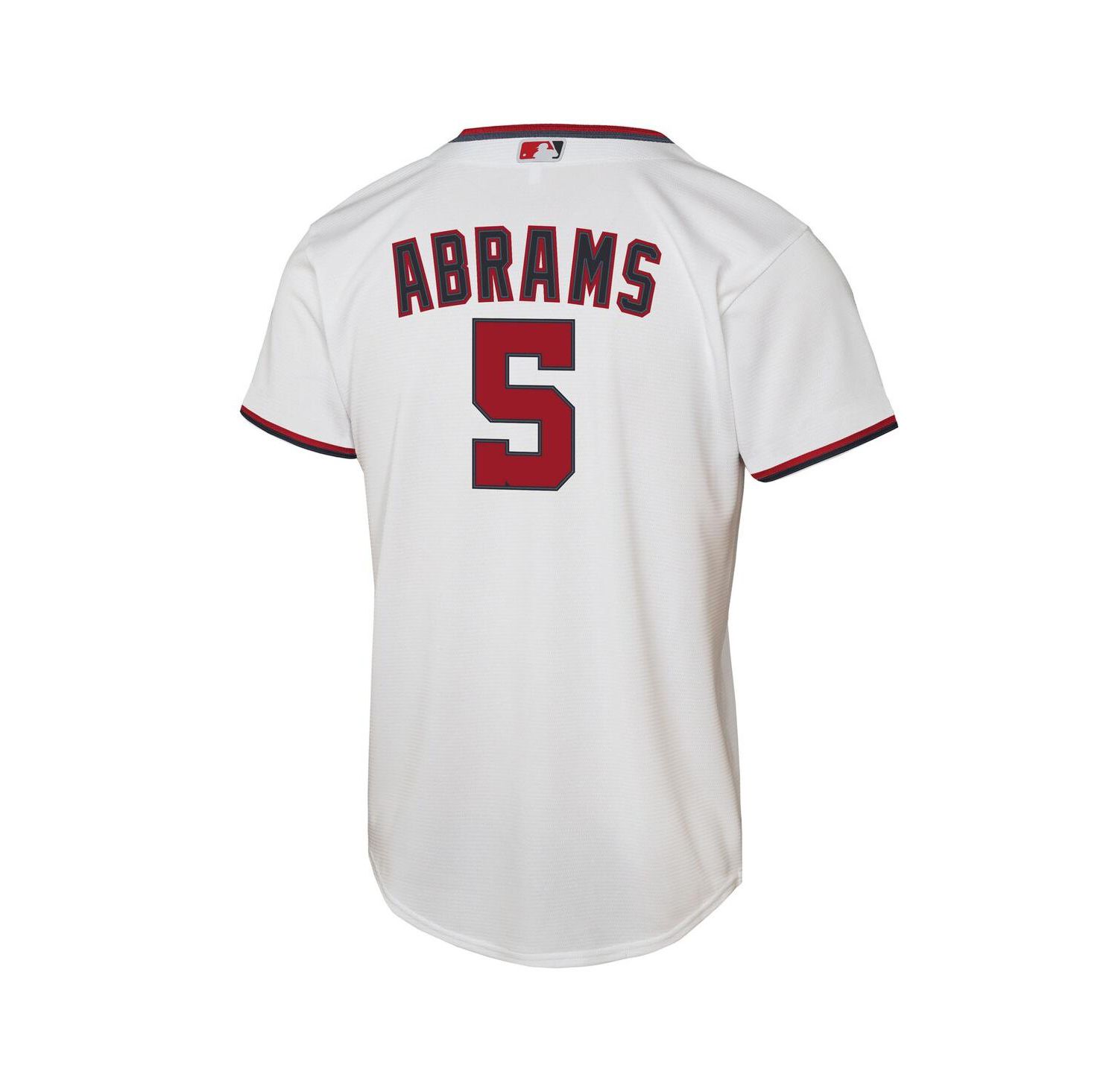 Big Boys and Girls CJ Abrams White Washington Nationals Home Replica Player Jersey