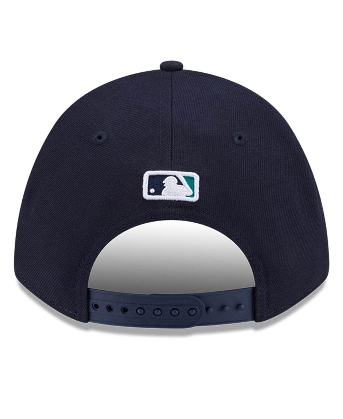 New Era Mens Seattle Mariners  Mariners Player Replica 9forty Cap In Navy