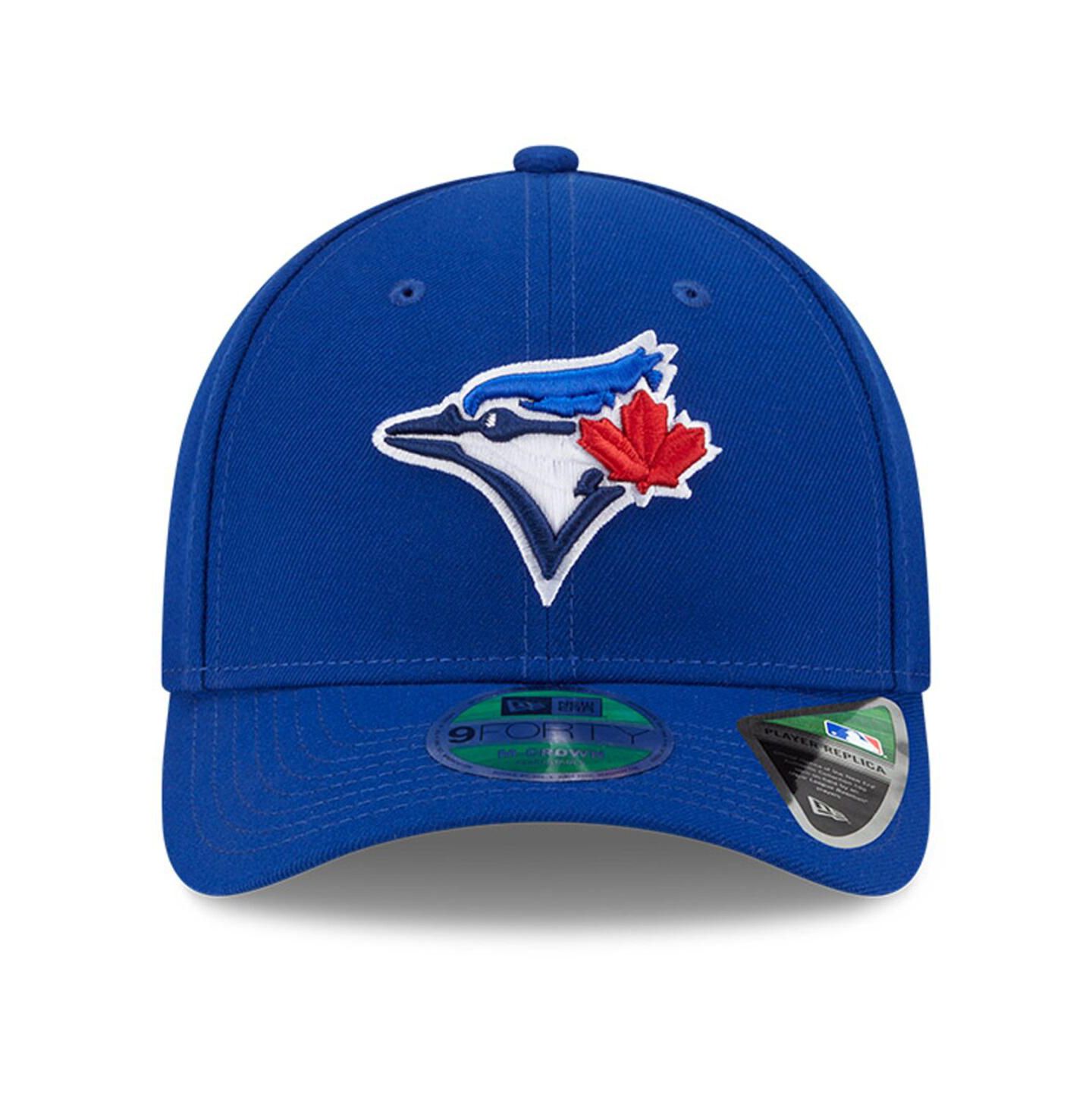 Мужская кепка New Era Royal Toronto Blue Jays Player Replica 9FORTY Adjustable Hat — фото 5