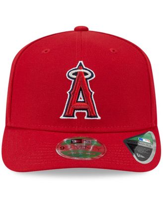 Men's Red Los Angeles Angels Player Replica 9SEVENTY Adjustable Hat