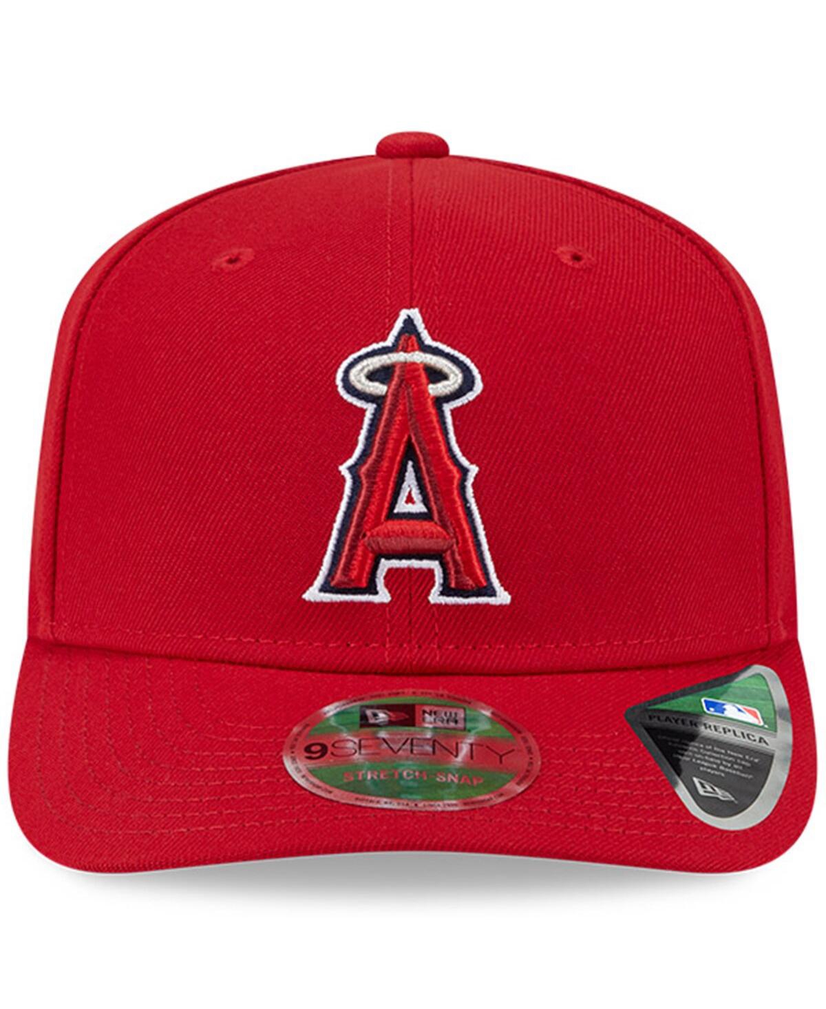 New Era Mens Los Angeles Angels  Angels Player Replica 9forty Cap In Red