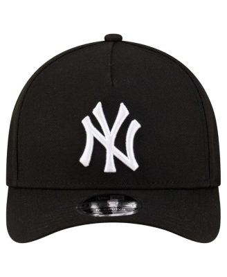 Men's Black New York Yankees Player Replica 9FORTY Adjustable Hat