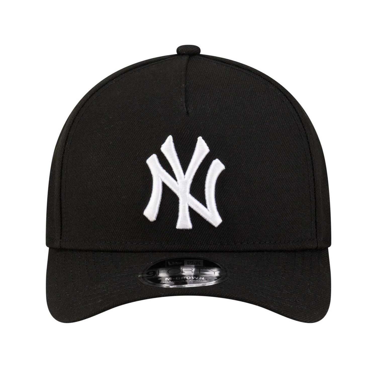 Men's Black New York Yankees Player Replica 9FORTY Adjustable Hat