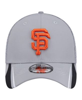 Men's Gray San Francisco Giants Linear 39THIRTY Flex-Fit Hat