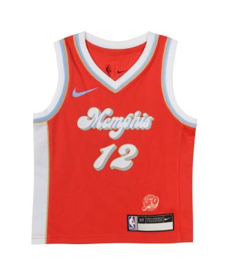 Baby Boys and Girls Ja Morant Red Memphis Grizzlies 2024/25 Swingman Player Jersey - City Edition