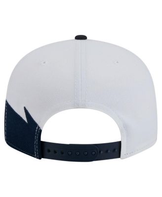 Men's Navy/White Houston Astros Jagged 9FIFTY Snapback Hat