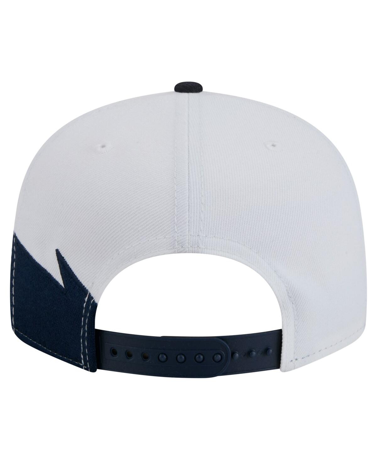 NEW ERA MEN'S NAVY/WHITE HOUSTON ASTROS JAGGED 9FIFTY SNAPBACK HAT 