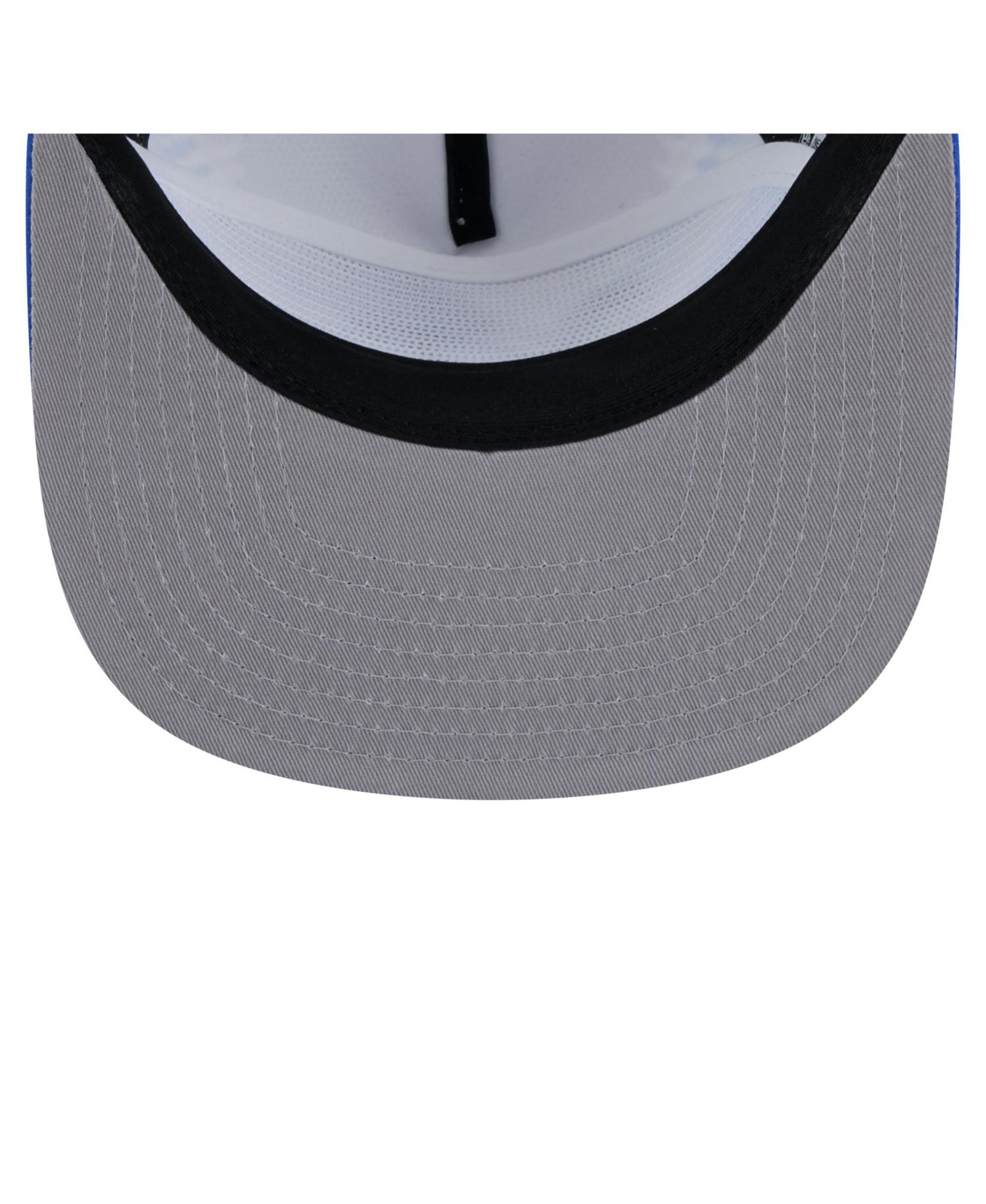 Men's Gray/Blue Detroit Lions Throwback Dye Golfer Snapback Hat