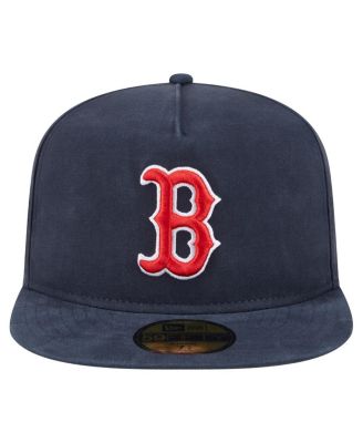 Men's&nbsp;Navy Boston Red Sox Championship Side Flag A-Frame 59FIFTY Fitted Hat