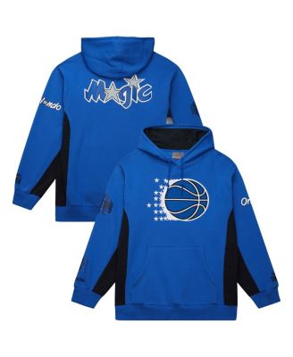 Mitchell & Ness - Men's Blue Orlando Magic Hardwood Classics Team Origins Fleece Pullover Hoodie