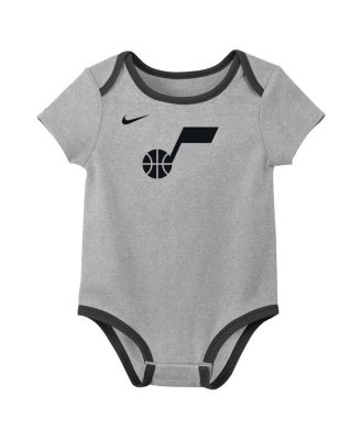 Baby Boys and Girls Utah Jazz Bodysuit Pack of 3